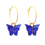 Butterfly Dangle Earrings, Women's Jewelry
