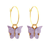 Butterfly Dangle Earrings, Women's Jewelry