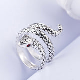 Silver Snake Rings, Women's Jewelry