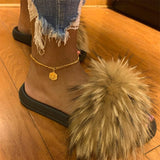 Letter Leg Chain Bracelet, Women's Jewelry