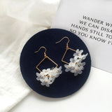 Flower Earrings, Women's Jewelry