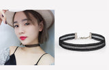 Velvet Strip Chokers Necklace, Women's Jewelry