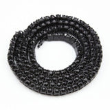 Hip Hop Single Layer Tennis Chain Necklace, Men's  Jewelry