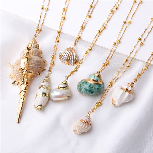 Sea Shell Necklace, Women's Jewelry