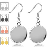 Round Earrings, Women's Jewelry