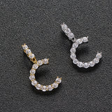 Tennis Letter Necklaces, Men's  Jewelry