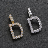 Tennis Letter Necklaces, Men's  Jewelry