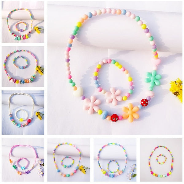 Cute Candy Necklace, Bracelet, Women's Jewelry