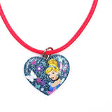 Cute Belle Elsa Princess Necklace, Kids Fashion