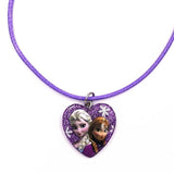 Cute Belle Elsa Princess Necklace, Kids Fashion