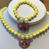 Cute Belle Elsa Princess Necklace, Kids Fashion