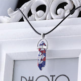 Natural Crystal Pendants Necklace, Women's Jewelry