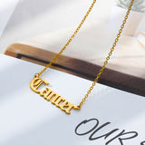 Old English Font Necklaces For Women 's Jewelry