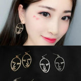Round Shiny Earrings, Women's Jewelry