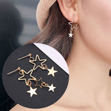 Round Shiny Earrings, Women's Jewelry