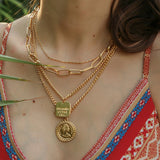 Bohemian Multi Layered Necklace, Women's Jewelry