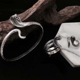 Silver Snake Ring, Women's Jewelry