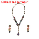 Vintage Boho Necklace/Earrings, Women's Jewelry