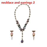 Vintage Boho Necklace/Earrings, Women's Jewelry