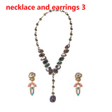 Vintage Boho Necklace/Earrings, Women's Jewelry