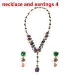 Vintage Boho Necklace/Earrings, Women's Jewelry