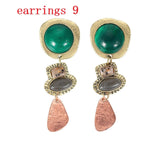 Vintage Boho Necklace/Earrings, Women's Jewelry