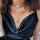 Unique Long Snake Earrings, Women's Jewelry