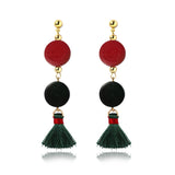 Vintage Long Earrings, Women's Jewelry