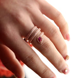 Long Snake Ring, Women's Jewelry